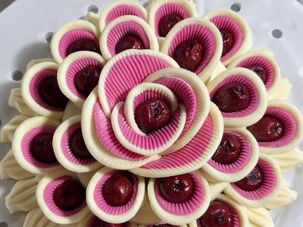 过年的时候蒸一款花糕寓意着蒸蒸日上,一年比一年高##蒸花糕