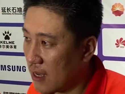 #全运会 山东U20男排逆转浙江成功卫冕,赛后主教练张震宇难掩热泪~