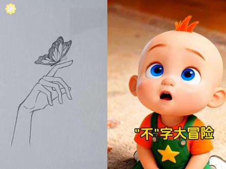 宝贝赳赳#动画#宝贝赳赳 #萌宝#简笔画@抖音小助手