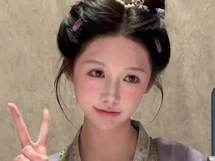 3分钟全真发汉服发型教程 #汉服发型#汉服妆造 #发型教程