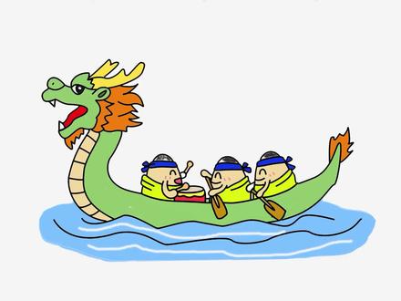 龙舟简笔画怎么画 #画画使我快乐 #儿童简笔画教程大全 #龙舟 #怎么画龙舟 #亲子互动