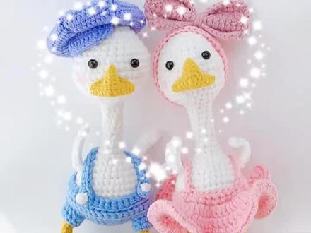 呆头鹅教程②#手工 #钩针编织