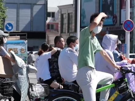 迁安市民注意啦#迁安 #戴头盔骑车