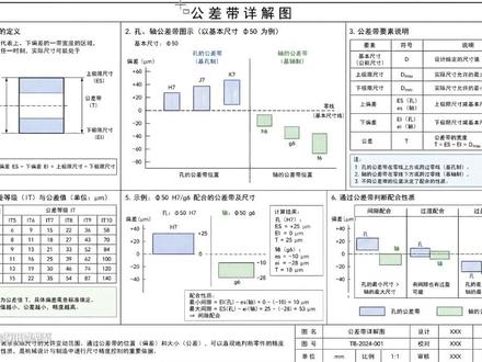公差带的基本含义 @成都海汛微型泵#机械#机械制图#机械图纸#公差带#成都海汛