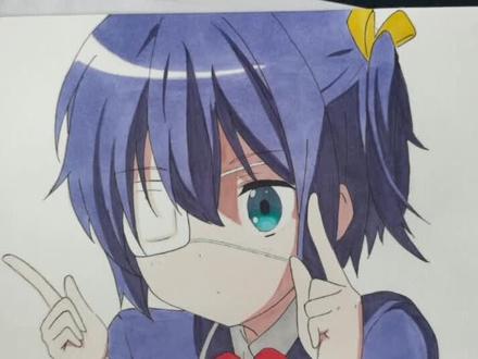 #小鸟游六花 #绘画教程 视频制作不易 给个赞吧 最近被限流了