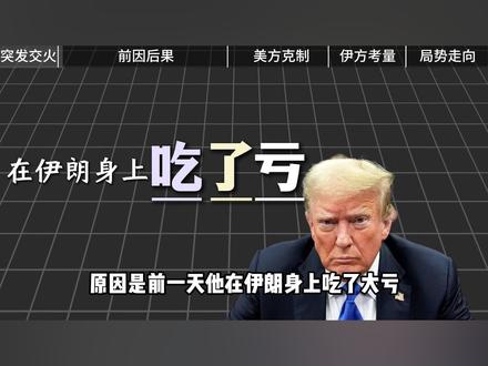 突发!美伊海峡交火,特朗普称仅轻微惩罚 #时代的荣耀 #全球创作者计划 #青年创作者成长计划 #时代砺剑高燃出列 #美伊