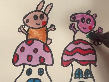 小猪佩奇动画片简笔画#儿童益智 #启蒙早教 #画画 #简笔画 小猪佩奇动画片简笔画#儿童益智 #启蒙早教 #画画 #简笔画 #儿童动画