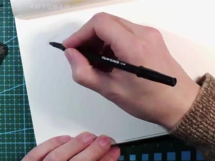 速写-画个迅猛龙的头