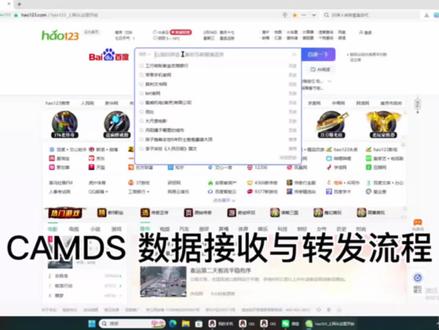 camds 接收与转发教程