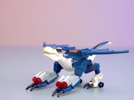 乐高恐龙机甲:给乐高恐龙们穿上各种机甲,会怎么样? #乐高 #乐高积木 #乐高积木搭建 #恐龙 #霸王龙