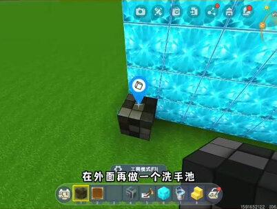 迷你世界:不同人制作水龙头,新手vs大神,大神做的可太强了吧 #迷你世界 #生存 #冒险