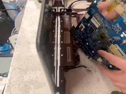 拆机维修升级联想g475.g470笔记本电脑