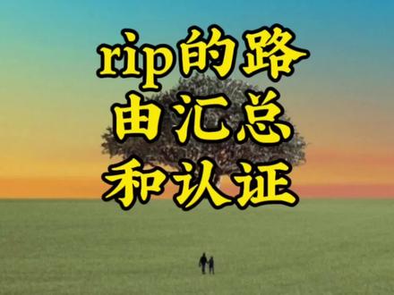 #创作灵感#中视频伙伴计划 #原创视频创作者 #知识点总结 #网络工程师 rip的路由汇总和路由认证,快来get起来,网工学习者们!