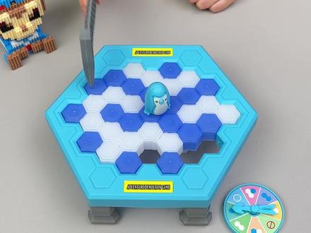 #破冰企鹅 锻炼孩子的观察力,思维力和判断力#益智玩具#桌面游戏