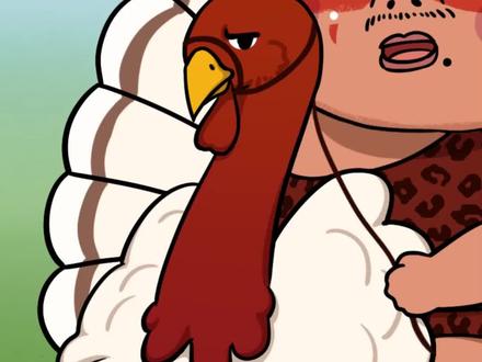 火鸡那么难吃,为啥美国人还喜欢吃?#轻漫计划 #充能计划#火鸡