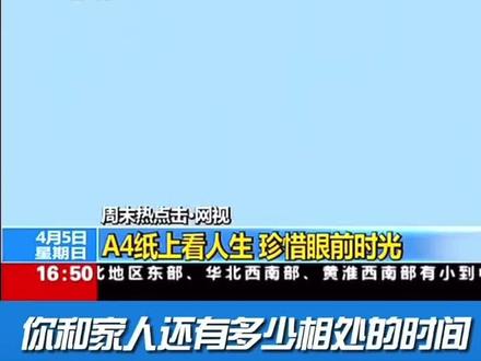 人生如同一张a4纸 #人生的意义 #幸福的真谛 #珍惜当下