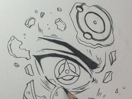 粉丝想看我画一期破面带土神威写轮眼简单画法教程 绘画工具:A4素描纸
威思立炭笔
威思立针管笔
秀丽笔
#手绘 #写轮眼 #跟着抖音学画画 #抖音小助手 #和李老师做朋友 @抖音小助手 @李老师漫绘(婷卉)