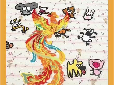 《十二生肖之谁是偏心豆》#十二生肖 #拼豆 #万万想不到 #属相