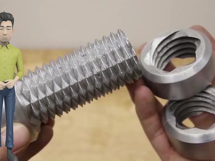 左右拧一下,就不会松动,双向螺栓为什么这么牛? #萌知计划 @抖音青少年