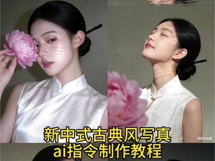 你们要的新中式古典风写真ai指令制作教程。ai玉兰旗袍写真怎么生成 新中式月白色暗纹提花真丝上衣 #豆包ai #豆包出大片有两把刷子 烟粉色芍药仿真花 新中式旗袍 新中式旗袍ai 新中式旗袍ai指令 写真教程 #新中式旗袍的正确打开方式 中式写真ai指令百合花 国风少女写真 中式写真ai指令百合花 中式写真ai指令特效 中式写真口令 豆包中式写真指令 中式写真光影效果 中式古典风写真 中式写真发型搭配 写真女生风格推荐氛围感 豆包春日写真指令 豆包p图指令汉服古风 AI生成写真教程 春日氛围感图片教程 国风写真图 #中式古典风 #国风写真照