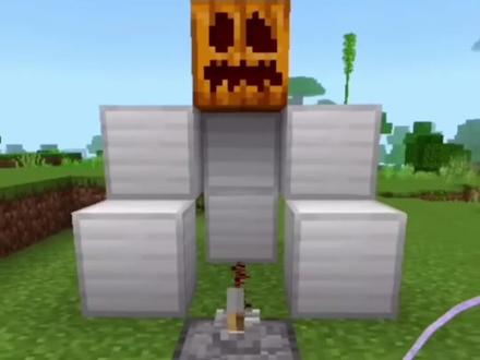 我的世界云玩家测试:这种铁傀儡可以制作吗 #我的世界