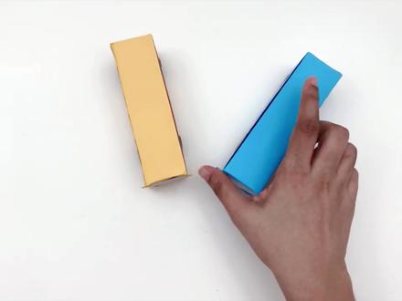 公交车怎么折出来?看过来就知道啦~#折纸 #手工 #公交车 #玩具 #车