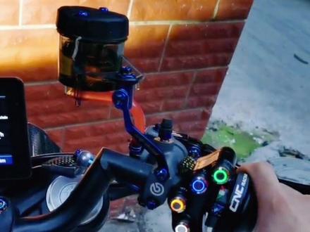 追600改装糖豆发光开关/阀门双控版#赛600 #机车 #摩托车 @DOU+小助手