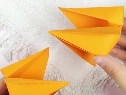 会咬人的乌鸦嘴,简单好玩,快来一起试试吧#折纸教程 #手工 #手工diy