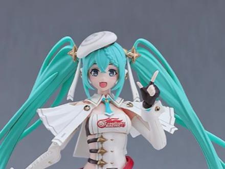 PLAMATEA 初音未来GT计划 赛车未来2023 #GSC #拼装模型 #初音未来 #赛车初音 #十秒开箱