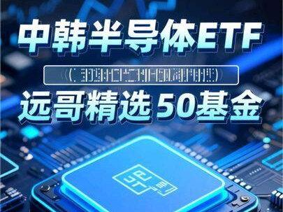 《远哥精选50基金》系列:中韩半导体ETF #财经 #基金 #这也能开播 #返工开播的一天