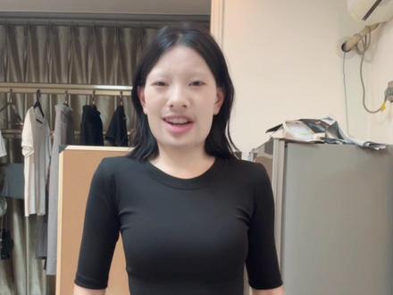 黑色圆领中袖!巨平价