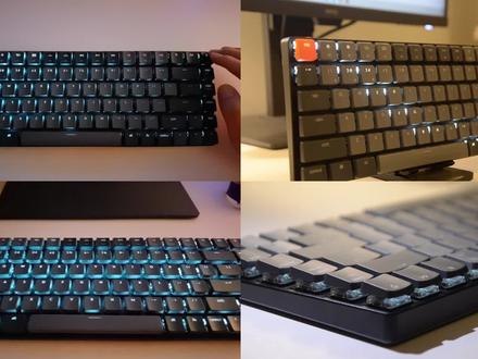 Keychron蓝牙机械键盘因为外观出众火爆全网,我也买了一台K3矮轴,用了小半年,今天来如实说下它的情况。 K3出厂预装Mac布局键帽,也附赠了Win键帽可供替换,F键区设置这块和苹果自家的妙控键盘具有高度的一致性,作为主打Mac兼容使用场景的产品来说,Mac用户使用上手的适应成本非常小。 键盘顶端有用于切换操作系统与连线模式的开关,系统除Windows与MacOS外,亦可搭配Android与iOS使用。 中间则是支持5V1A充电和有线连接的Type-C口, 我这把键盘是带有白色背光,通过右上角的灯光按键切换可以进行多达十七种灯效的把玩,例如单色常亮、闪烁、呼吸、涟漪、流光等等。 通过蓝牙连接,最多可以同时在3台设备之间来回切换,我这三台设备可都是不同的系统。两段式脚撑设计,矮轴的操作体验非常舒适,不需要手托,自身非常轻薄,携带方便。#机械键盘 #居家办公 #数码科技