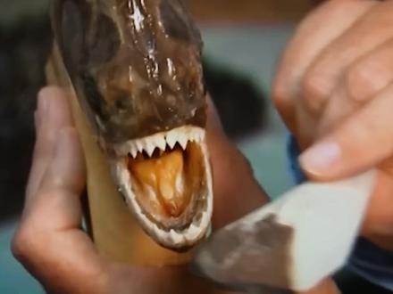 亚马逊河的霸主,把食人鱼当下酒菜的水中钢铁侠——巨骨舌鱼!#巨骨舌鱼 #动物