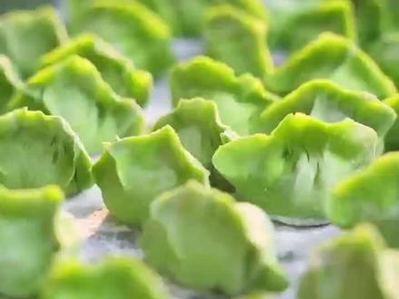 初五迎财神/翡翠久财饺🥟 #过年美食 #饺子馅 #吉祥饺子如意的馅 #饮食文化 #养生