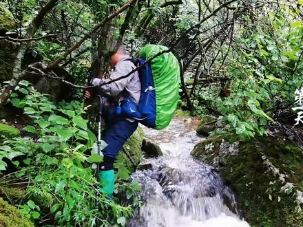 2022.7.17 鳌太线第一天:太白县塘口村---盆景园营地