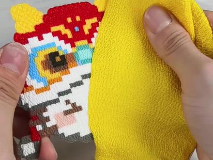 搓澡巾烫豆攻略
#拼豆 #拼豆教程 #拼豆豆