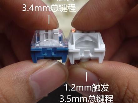 好家伙,晚上可以愉快地打游戏了 #静音轴 #静音键盘