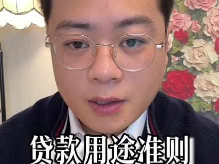 贷款用途准则#贷款 #用途