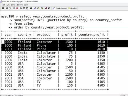 《MySQL 8.0 新特性》第13篇 窗口函数基本概念 #mysql #mysql8 #数据库 #数据分析