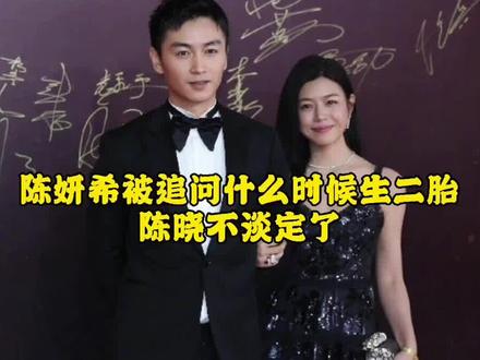 陈妍希被追问什么时候生二胎,陈妍希的回答,陈晓不淡定了#陈妍希 #陈晓 #娱乐播报台 #娱乐评论大赏 #热门