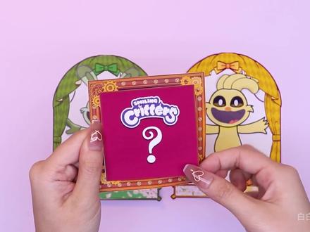 手工自制盲盒:闪电兔和小鸡结婚了 #手工玩具 #diy玩具 #定格动画 #创意diy #手工diy #二次元