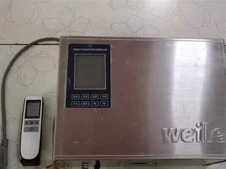 #热水循环泵 #循环水 威乐回水器8按键,功能演示