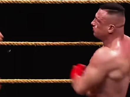 普京保镖黄毛VS英国冠军拳王签下生死状#裸拳#拳击