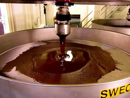 一分钟带你了解100%纯黑巧克力制作全过程