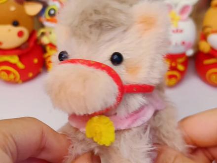 手工日常~第一次用粗扭棒扭毛绒小马#扭扭棒 #马年手工 #手工教程 #新年手工 #扭扭棒小马