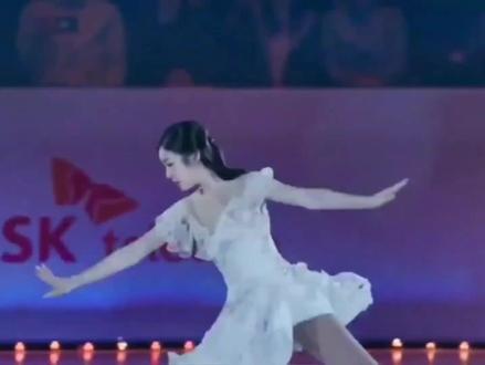 #冰上精灵 #花样滑冰 #舞姿优美人更美 韩国花滑选手金妍儿