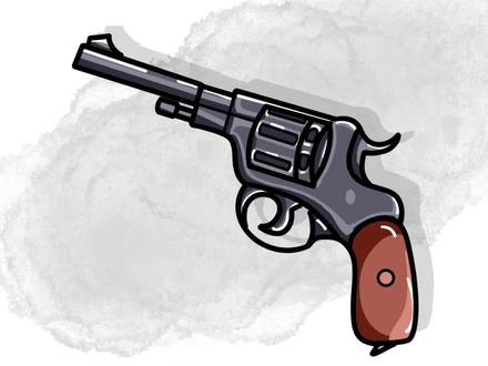 和平精英游戏,左轮手枪这样画,你爱了吗#简笔画 #一笔画 #简笔 #简笔画的日常 #儿童简笔画 #简笔画教程 #每日一画 #手绘教程 #手绘字体 #绘画教程