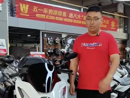 UFR150到国外就成了汉堡人150!#高品质踏板摩托车推荐 #踏板摩托车🛵 #踏板车爱好者 #豪爵高端踏板车