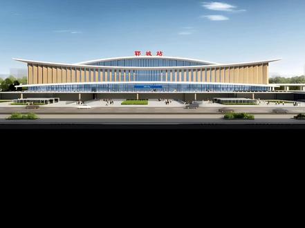 #亚洲第一大高铁站 京港高铁郓城站。