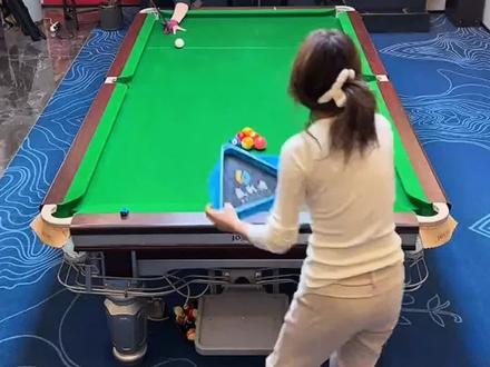 心脏受不了了#薛珍麒 #丁鹏 #九球追分 #台球解说